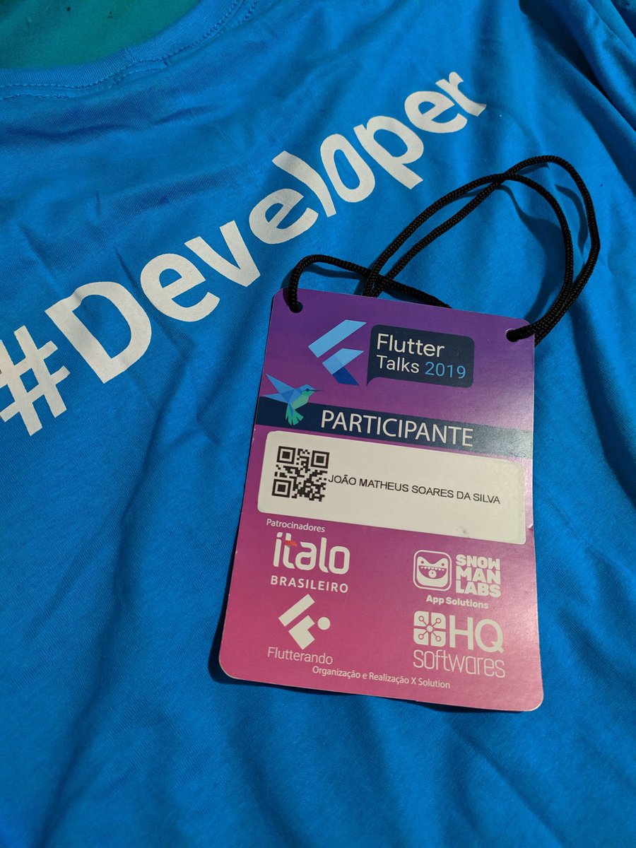JMTheo_'s tweet image. Evento sensacional, parabéns aos palestrantes e a todos que organizaram.
#fluttertalks