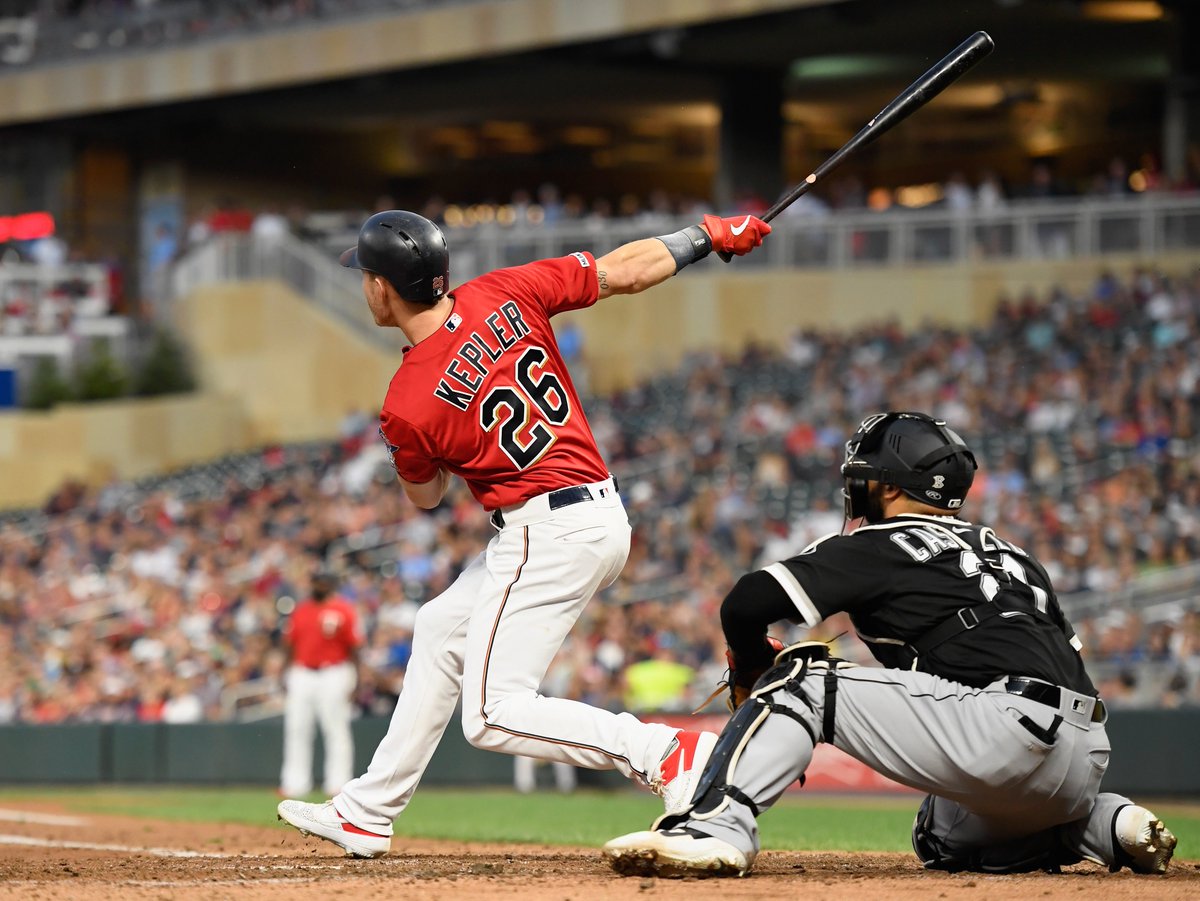 BleacherReport's tweet photo. Minnesota Twins have set the record for most home runs hit in a season with 268 💣 https://t.co/4estXETUoS