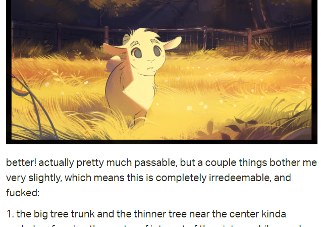these posts are usually more about how i think while i'm working rather than raw technical knowledge or step-by-step, so i write a lot. i swear it's fun to read tho 