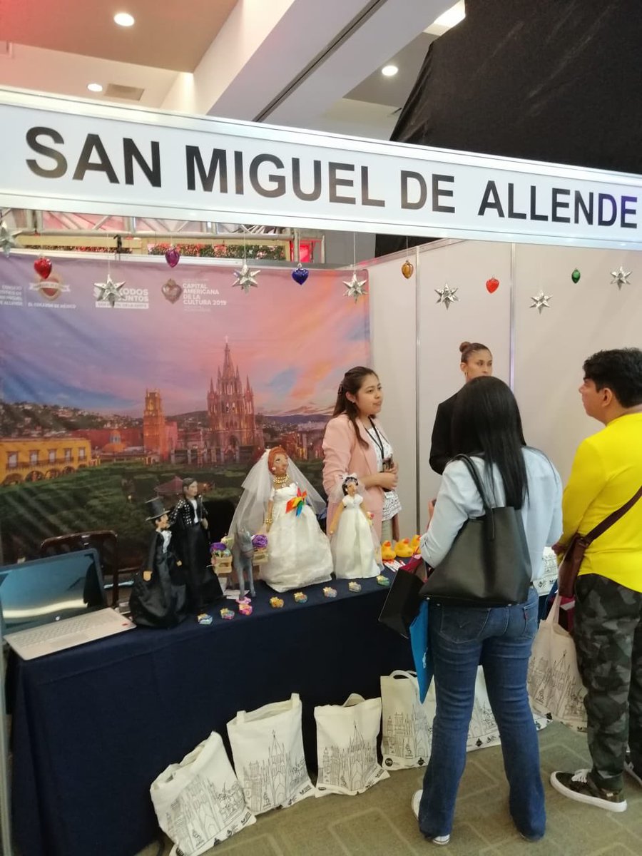 turismo_sma's tweet photo. #SanMigueldeAllende presente en @ExpoPride promoviendo la oferta de bodas en todos los segmentos ¡Casate en San Miguel! https://t.co/GAZWF1L0AP