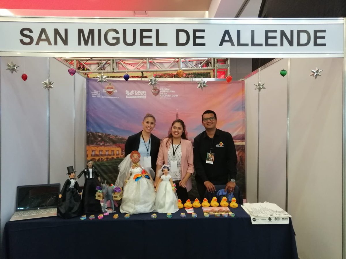 turismo_sma's tweet photo. #SanMigueldeAllende presente en @ExpoPride promoviendo la oferta de bodas en todos los segmentos ¡Casate en San Miguel! https://t.co/GAZWF1L0AP