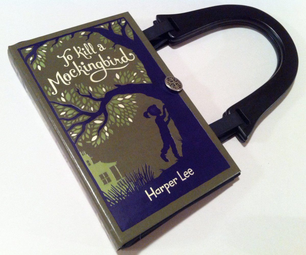 NovelCreations's tweet photo. To Kill A Mockingbird Recycled Book Purse - Leather bound Book Purse - Banned Book Purse - Book Cover Handbag - Literary Gift https://t.co/TO4awm637C #bookpurse #Etsymntt ##etsyspecialt #EpiconEtsy #TrendingItems https://t.co/epd1EFhFKS