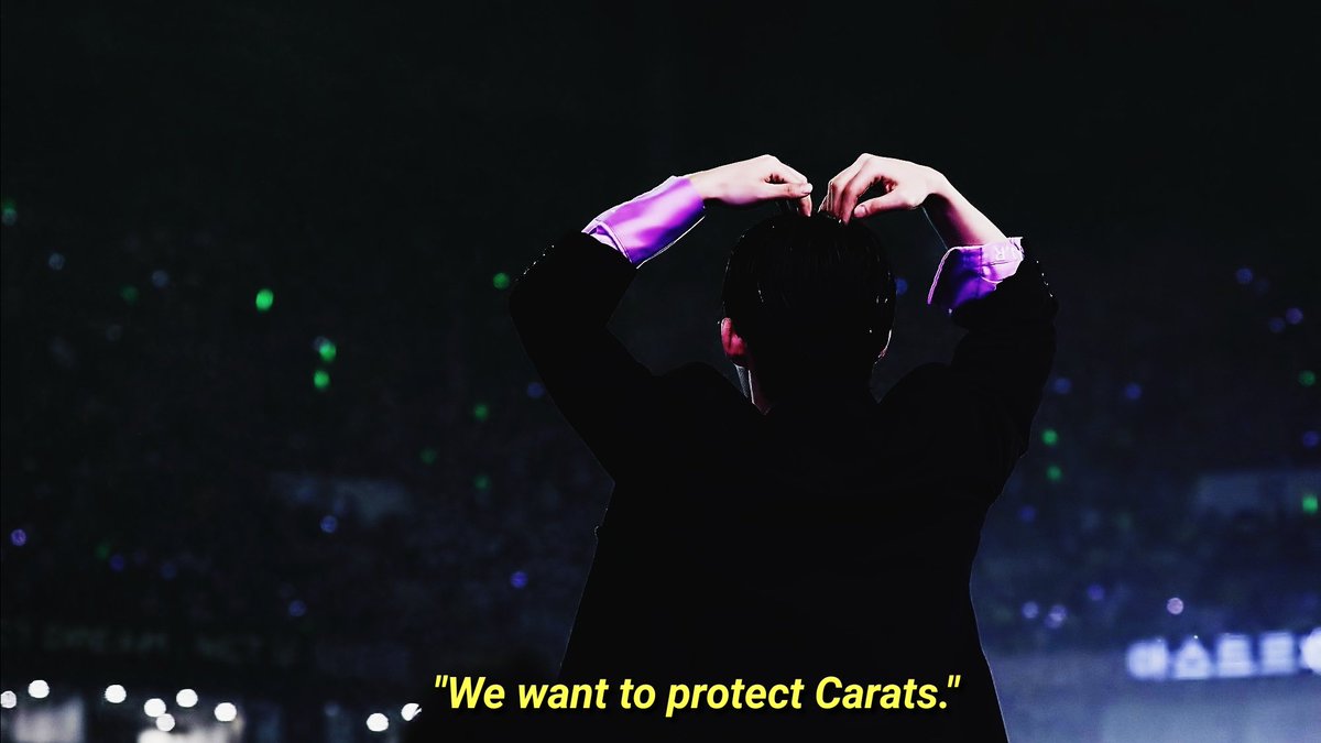 "The reason why we want to be the best is because of Carats."

-Seungcheol's ending ment #OdeToYouInSeoul <a href="/pledis_17/">세븐틴(SEVENTEEN)</a>