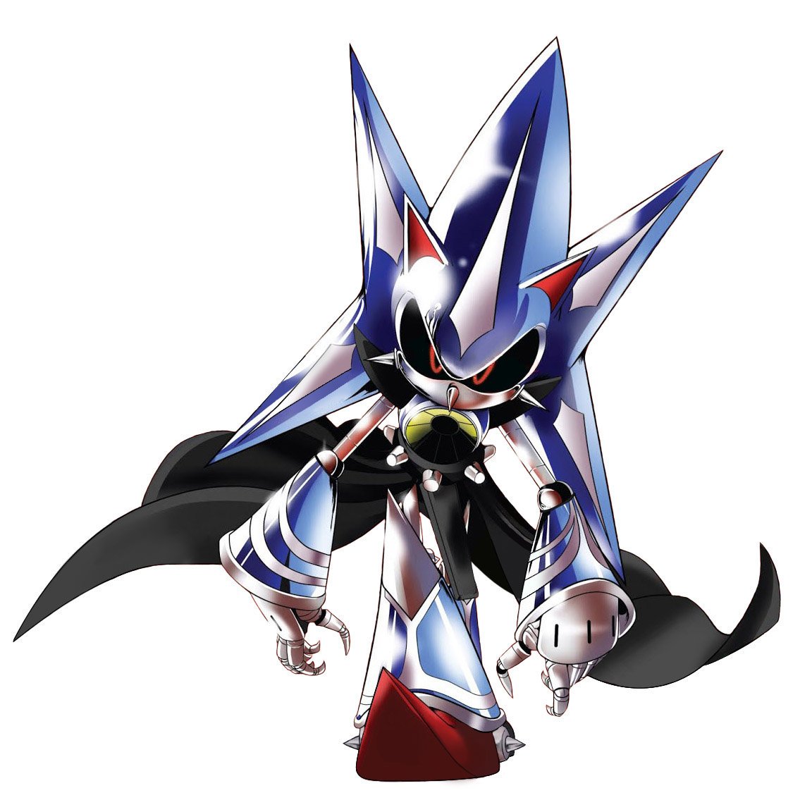 Metal Sonic  Sonic, Sonic art, Sonic heroes