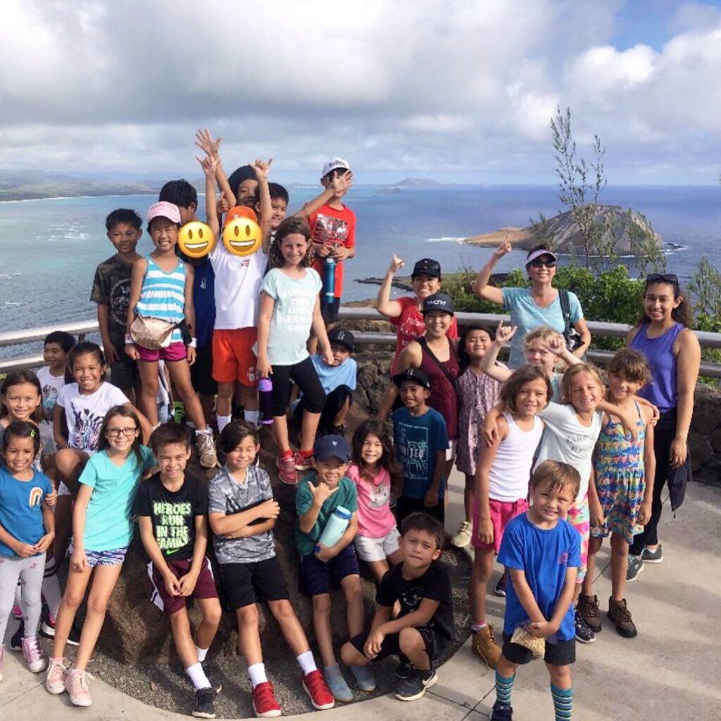 MrsLTsuruda's tweet photo. Saturday hike to promote a healthy way to keep fit. Mahalo to families who made it out today! #IBHawksFly https://t.co/lJftip5tqb