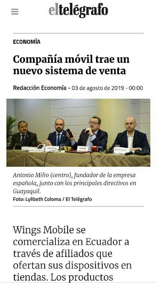 bitwingsteam's tweet image. ❗❗Back to the past ❗❗

✨As August comes to a closure, here is a glimpse of our most 'Happening' Launch event this month which also made its way to one of the leading newspapers 💪✨

👉 Launch Event held in Ecuador 👈

#Blockchain #Crypto #smartphone #CCNA #technologies