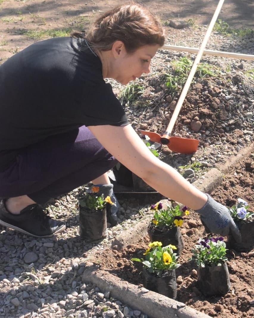 ambiente_indep's tweet photo. Estamos muy contentos de la Jornada de Voluntariado en nuestro Centro de Prácticas Ambientales, hoy plantamos 25 árboles frutales, 10 árboles nativos, más de 600 plantas y flores, además de la instalación de invernaderos. Gracias a @fundacionbasura  @BioHuertaRaihen y @CAC_Indep https://t.co/s7IU5BN0ii
