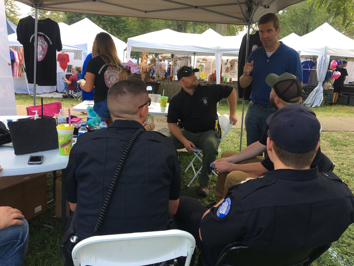 At the Daniel Boone Pioneer Festival in Winchester, we celebrated the heritage of hardworking Kentuckians who helped build this state, and I talked about my Kitchen Table Agenda to create jobs and give working families the respect they’ve earned.