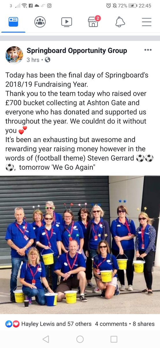 GreenerBCFC's tweet photo. Want to say a big thankyou to everyone who donated to this great charity who support my son everyone who liked my status and shared over the past 24 hours great to part of a awesome Bristol city family @BristolCity #bristolcity #coyr #springboard2019 https://t.co/kvfZzdsAct