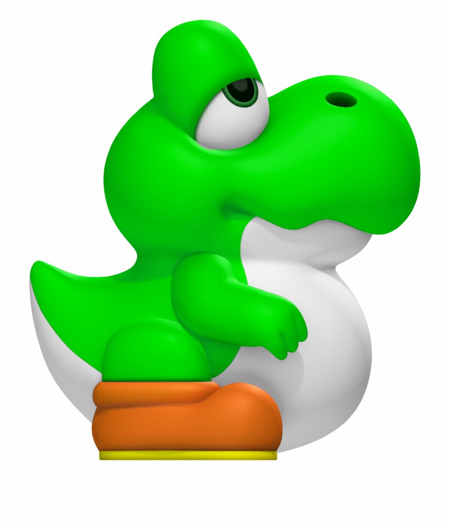 Yoshis are born with SHOES. Let that sink in