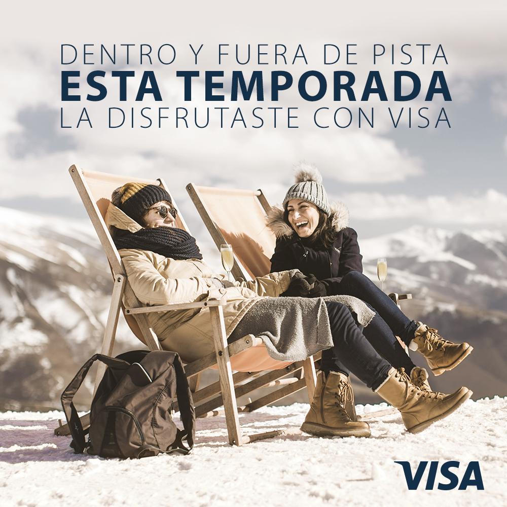 Dentro y fuera de pista esta temporada la disfrutaste con Visa. Nos vemos el próximo año en los principales centros de ski. #VisaSignature
