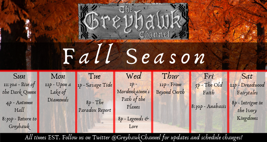 The Greyhawk Channel tweet media