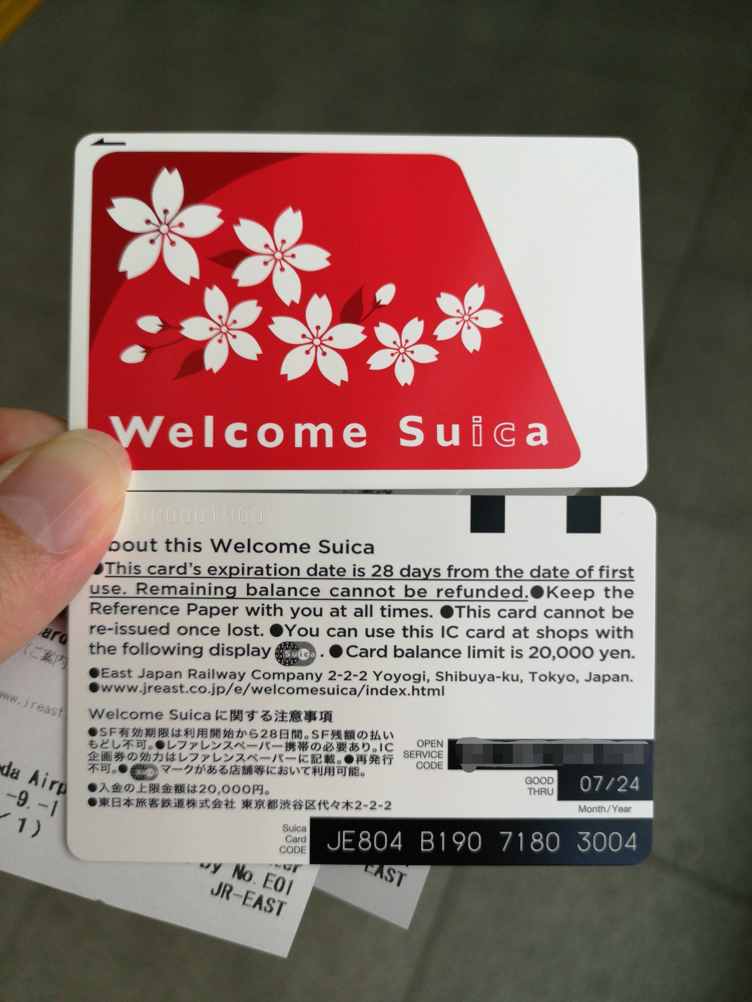 تويتر Yamasaka M على تويتر 羽田空港国際線ビル駅で本日発売のwelcome Suicaを購入 専用券売機で日本人でも買えました 初日とあって見守りの係員さんがいましたが 日本人が買っても特にお咎めなし T Co Wkvrnhdqvn