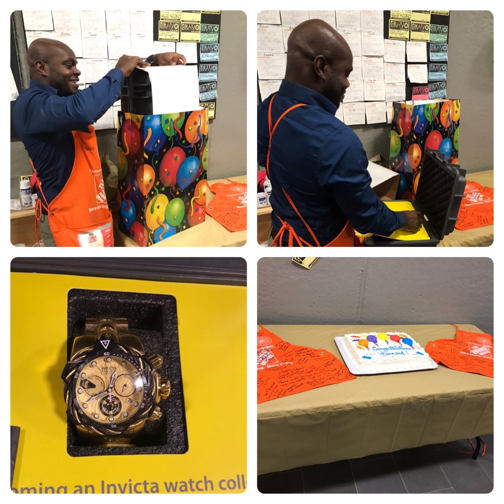 YDensin's tweet photo. Congrats Bernard on your promotion! All your hard work, dedications deserve this achievement and CP is very happy for you. Bittersweet day, you have touch so many with your humbleness .Continue...@BernardCP1277 @jessicaHD1220 @joanatkins1423 @SL_leighton @HomeDepotSteph https://t.co/2HED3voyAI