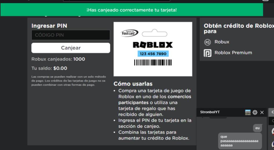 Tienes Robux Que Me Puedas Regalar In English Free Roblox - como canjear la tarjeta de google play a robux