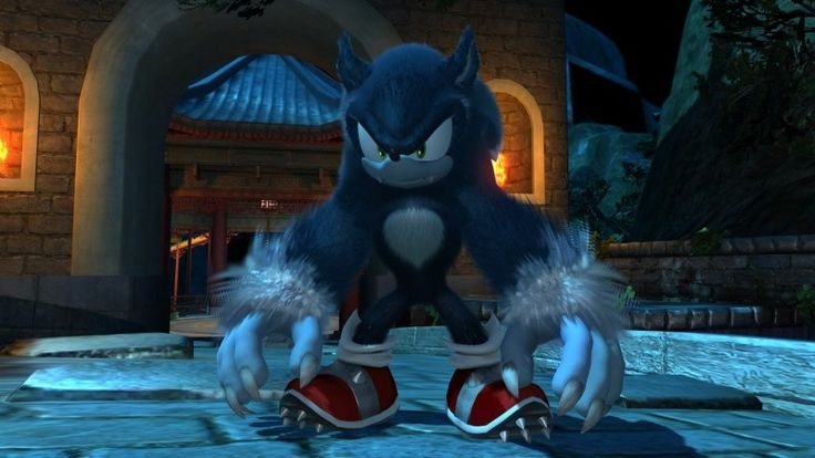I be sonic the werehog on Halloween #October #Halloween