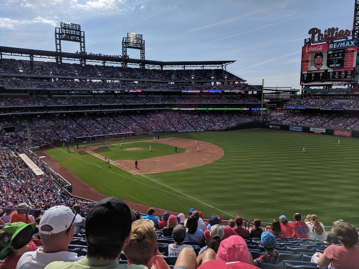 Shades of Smokey Burgess. Wilson  Ramos extends hit streak to 24 here in Philly.