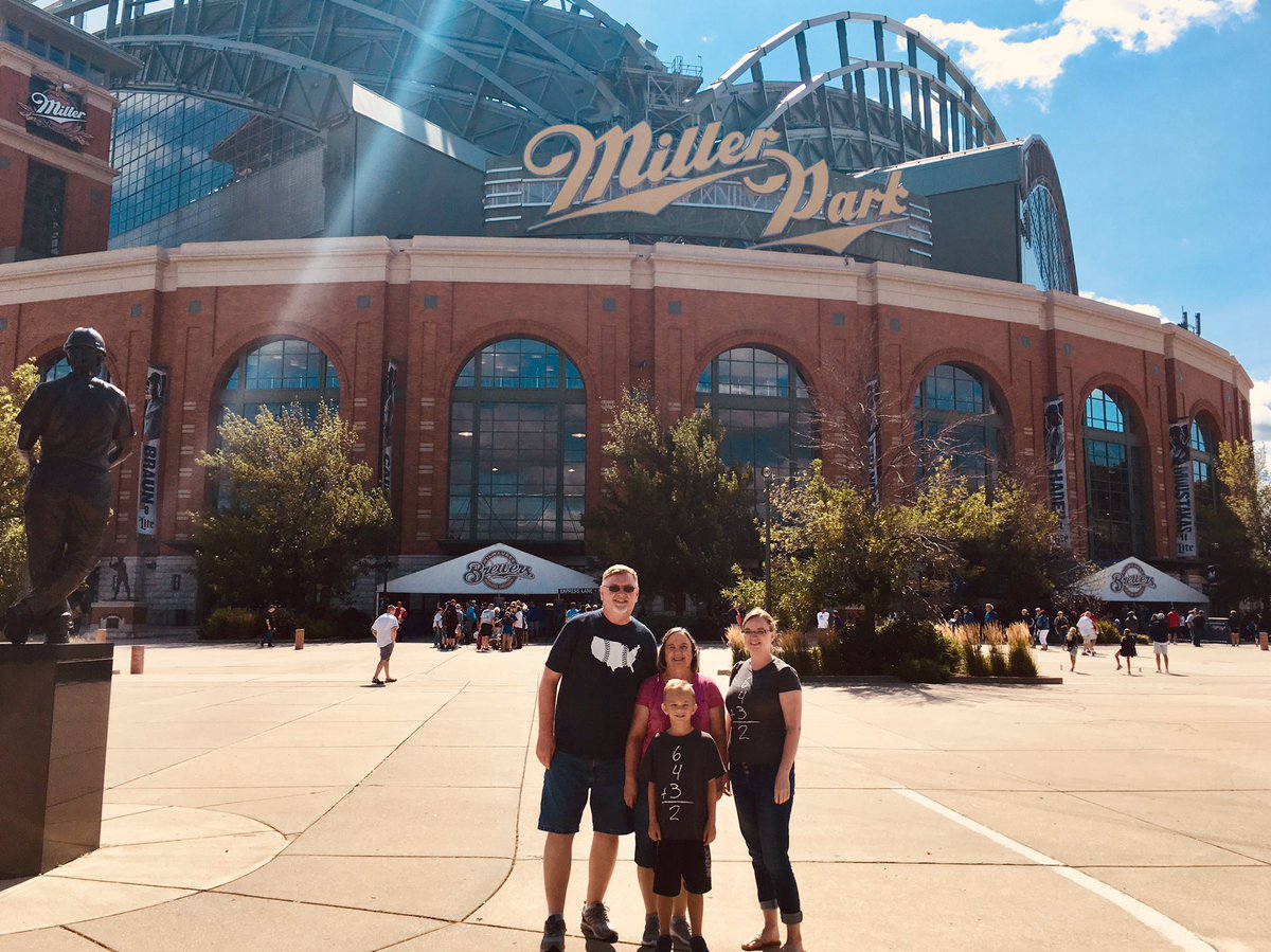 ✅ing off our 11th Stadium in our <a href="/Baseballism/">Baseballism</a> gear. <a href="/Brewers/">Milwaukee Brewers</a> Miller Park