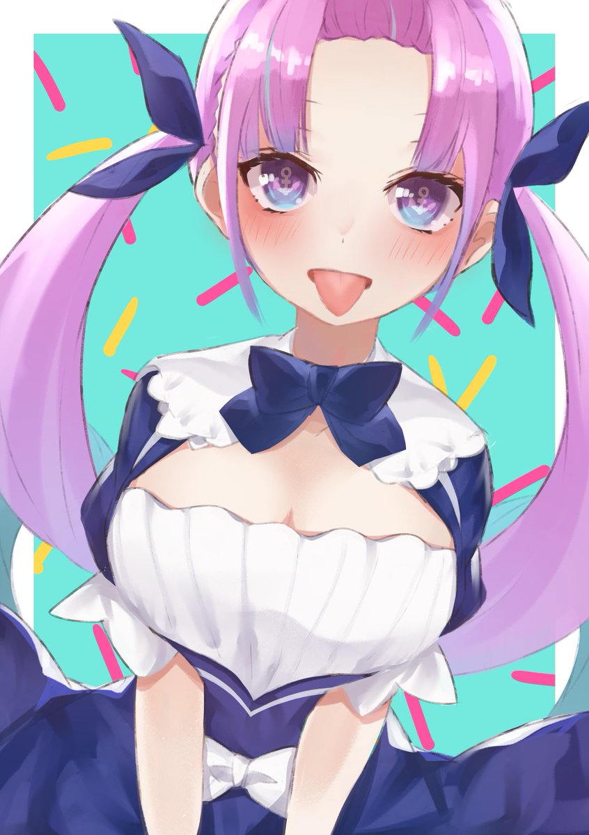 湊あくあ 「#あくあーと 」|いりすちゃんのイラスト