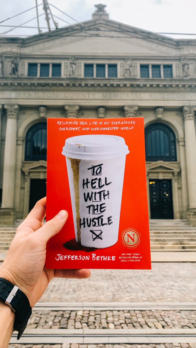 ColinARoth's tweet photo. Pre-order @JeffersonBethke’s newest book “To Hell with the Hustle” today! Out October 15th! https://t.co/4Pfyu21XtF