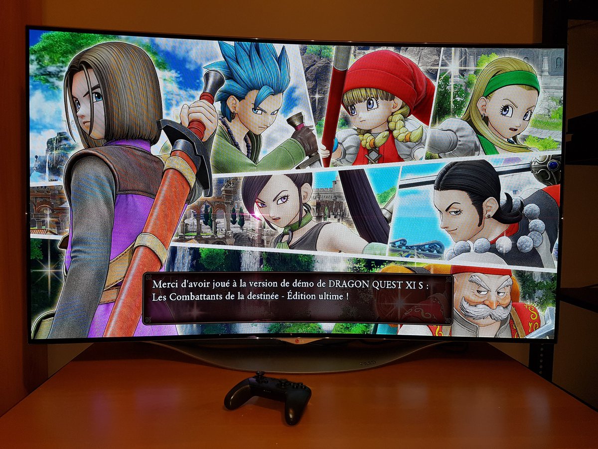reznarock's tweet photo. Après plus de 7h de jeu, fin de la démo de Dragon Quest XI S !! Assez pour me dire RDV le 27 sept pour la suite des aventures !!! 🤩 https://t.co/SfVnjOnLEY