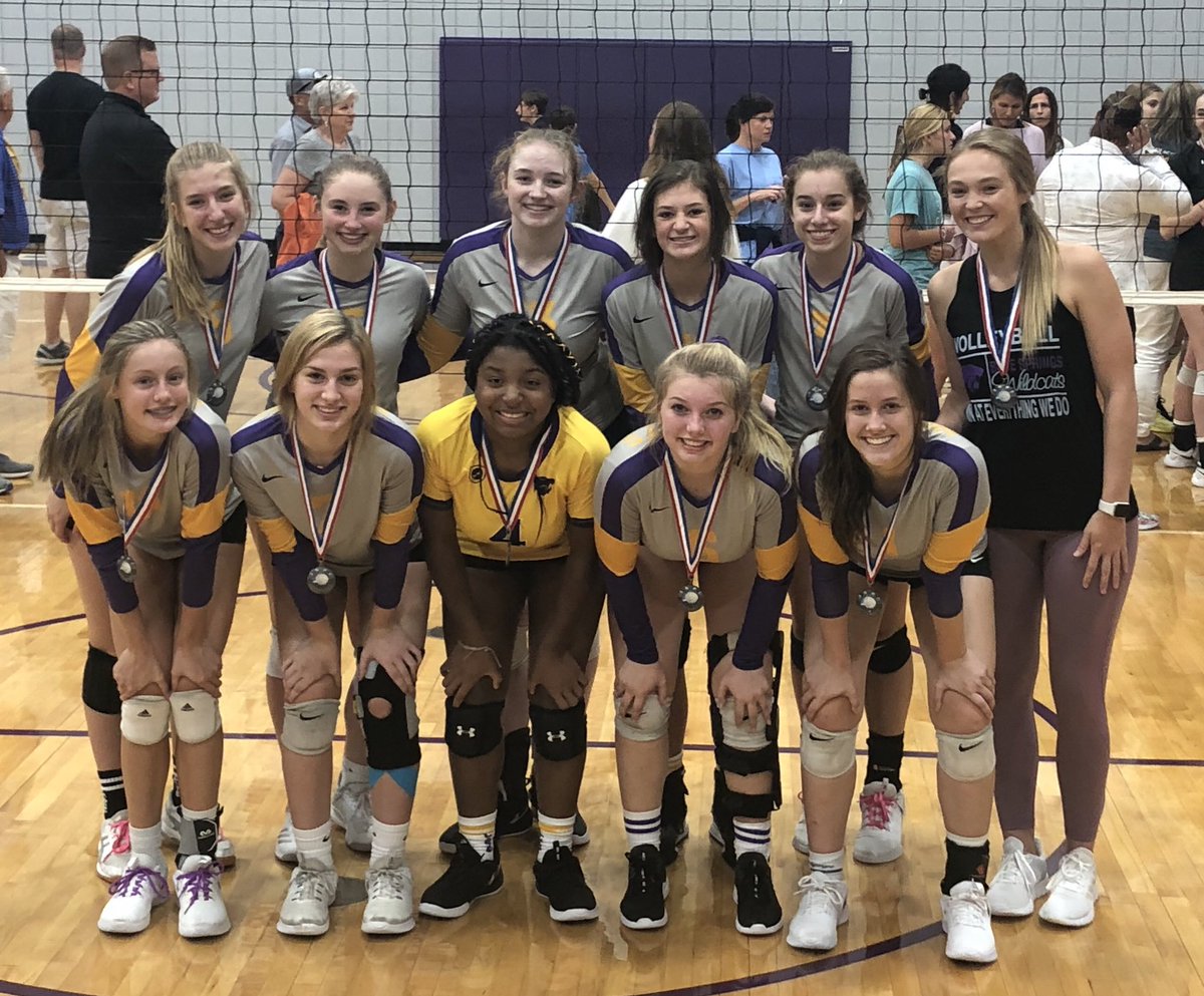 BSHSVolleyball's tweet photo. Hardware! Cats take silver in our early season tourney!🥈🥈 https://t.co/rkckHw6iI8