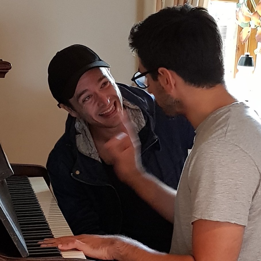 Dear <a href="/HereWeAreShort/">"Here We Are" short film</a>, YOU ARE WONDERFUL!! What a happy great 1st day with hard work, so much FUN and passion and love ❤💚🏴󠁧󠁢󠁷󠁬󠁳󠁿 #HereWeAreShort