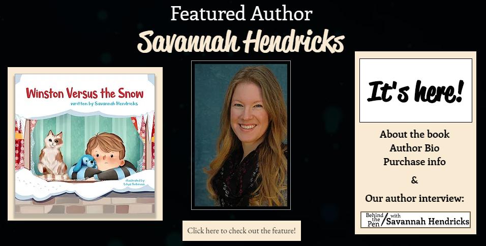SLaurentAuthor's tweet image. Welcome back to our latest featured author @AuthorSavannah! Visit the link below to check out her upcoming Sept 6th release of #PB Winston Versus the Snow and her new #behindthepen author interview!
shaylaurent.com/savannah-hendr…

#amwriting #amreading #writingcommunity #writerslife