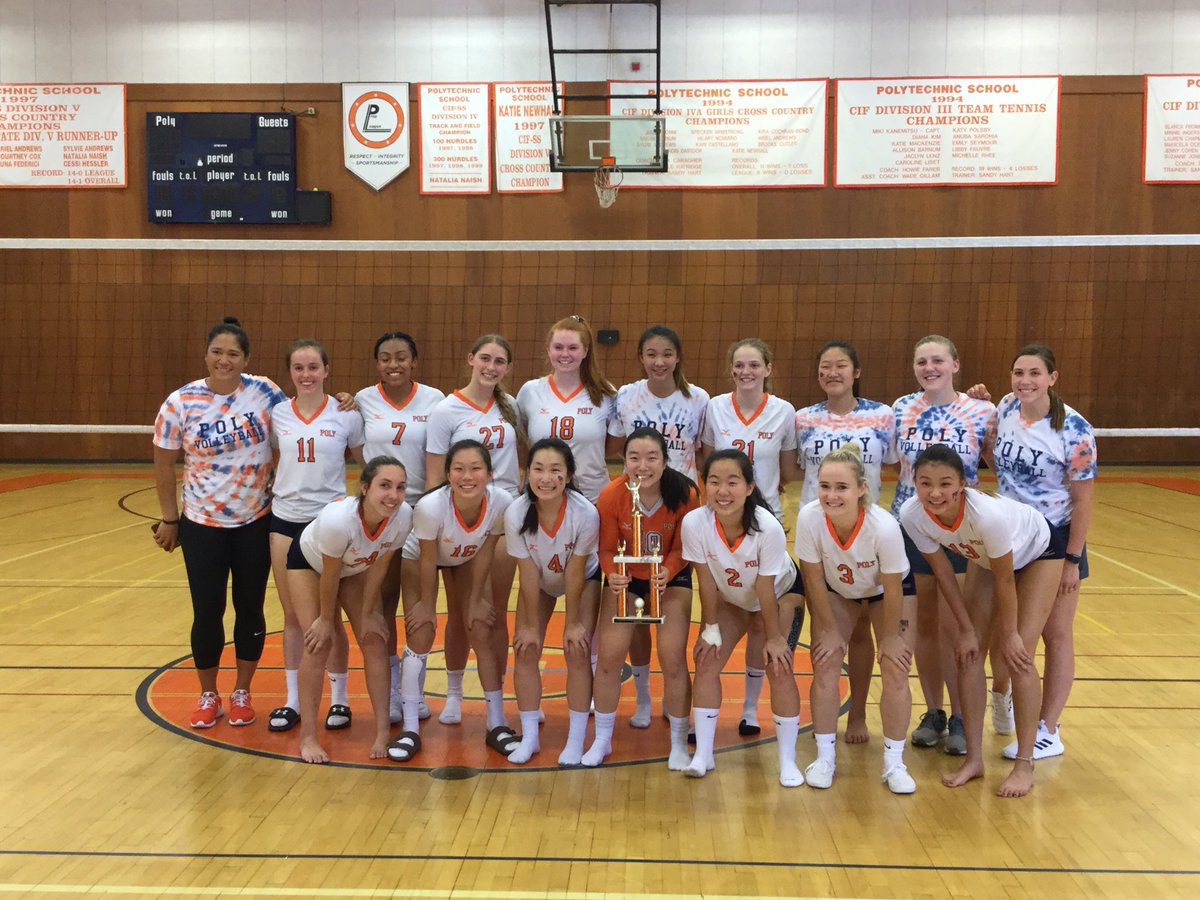 PolyAthletics's tweet photo. Congrats Poly for winning the 30th Annual Poly Invitational tournament. https://t.co/3MFZ7V6UQ5