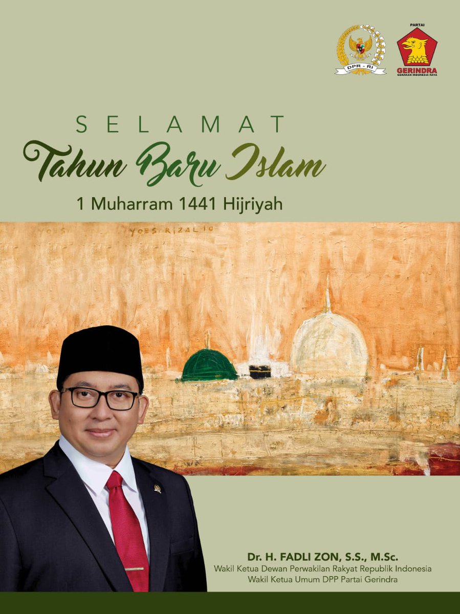 fadlizon's tweet photo. Selamat Tahun Baru Islam. 
1 Muharram 1441 H. https://t.co/96zgvPmsJw
