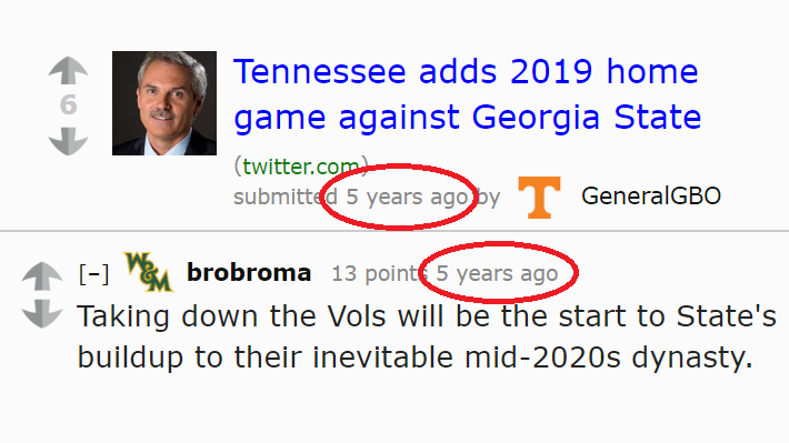 RedditCFB's tweet photo. The prophecy was foretold! (ht /u/TheAntiSheep) https://t.co/ekknNIrpvt