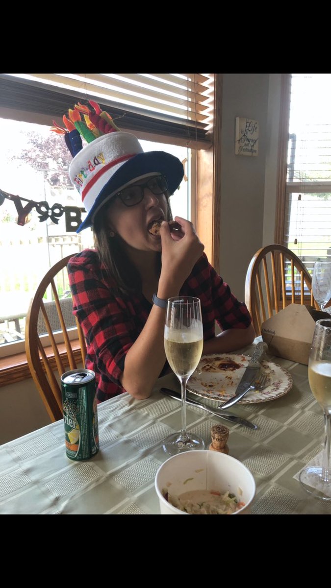 At mom’s place for ⁦@ChandraBing⁩ ‘s birthday with a lovely selection of ⁦<a href="/AlbertaBeers/">Alberta Beers</a>⁩ and sooo much ⁦<a href="/northchickenyeg/">Northern Chicken</a>⁩ .  Everything is unbelievably good, and I’m even excited or the leftovers! Happy birthday to the greatest wife ever!! ⁦@grainbinbeer⁩