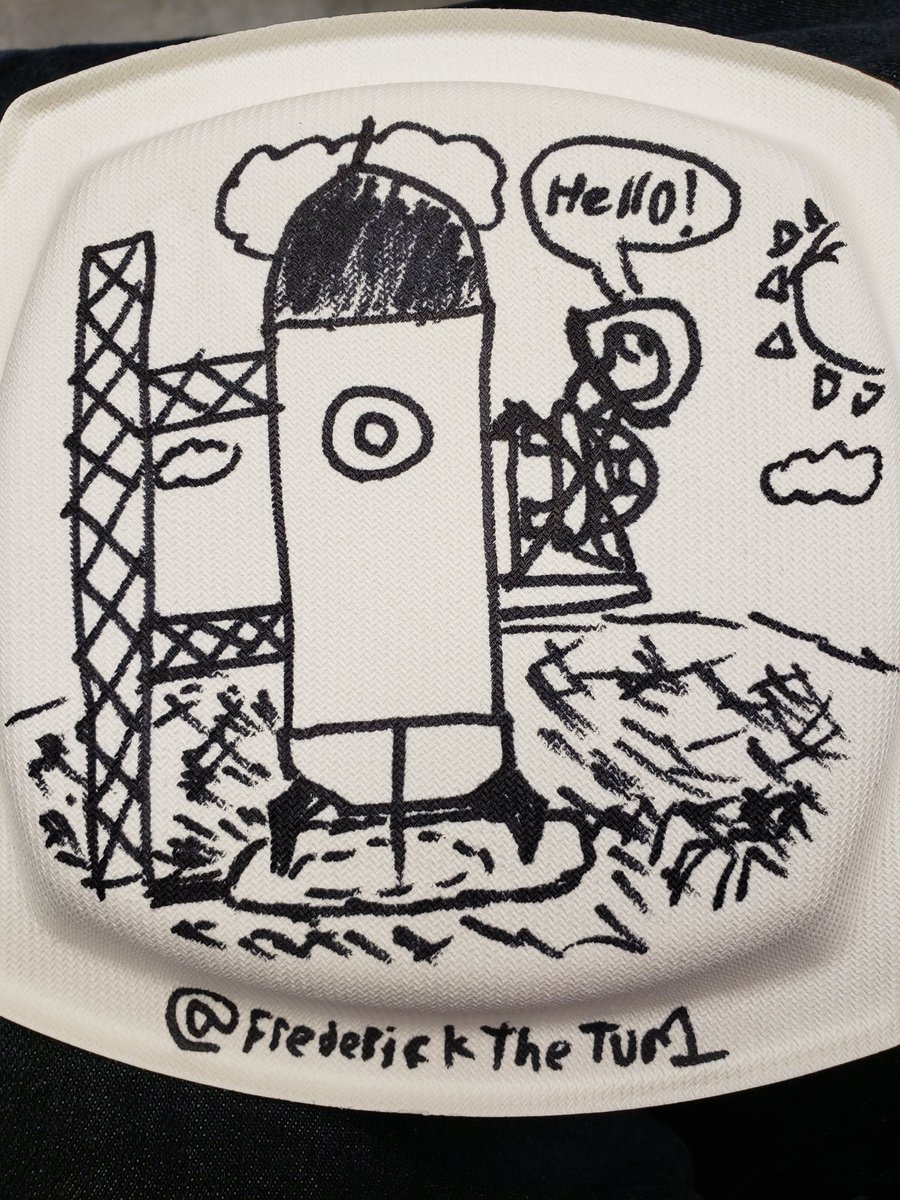 FrederickTheTu1's tweet image. All strapped in and ready to go! We going on an adventure that is out of this world! #RocketShipLife #SpaceTurtle