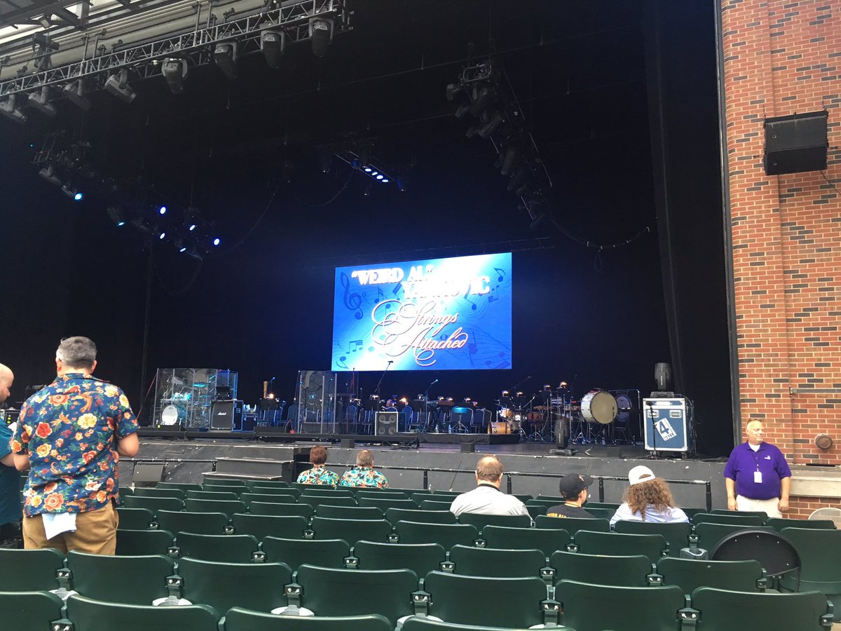 arnone72's tweet photo. @alyankovic geared up for my 5th Weird Al concert. #stringsattached https://t.co/zYTuD7rO2b