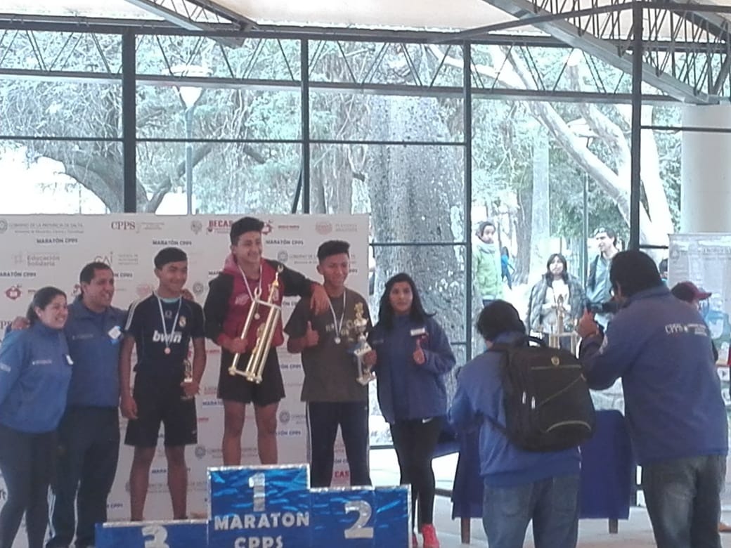 Gra Maratón Zona Oeste dijo presente!! Y se subió al podio con un Merecido Trofeo🏃😆😊🙌