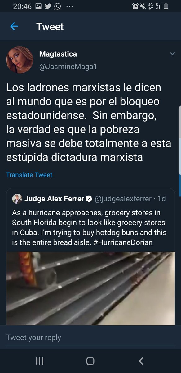 She speaks Spanish and hates the Marxist Cuban regime! Sure those Cubans exist, but how great is it that Trump has such a diverse support base rather than just white nationalists...This clearly isn't propaganda at all!