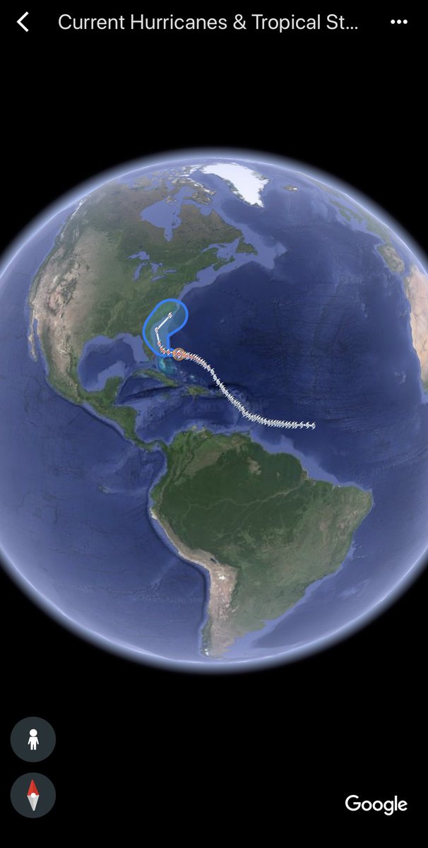 BrickLovesBooks's tweet photo. Using #GoogleEarth to track #HurricaneDorian . Sending happy thoughts to those in it's path! @googleearth #edtech #ncedtech #allthingsgoogle #GoogleEDU #teacherlibrarian #mediaspecialist #AlwaysLearning #stormtracker #weather https://t.co/4S2LCLpTzh