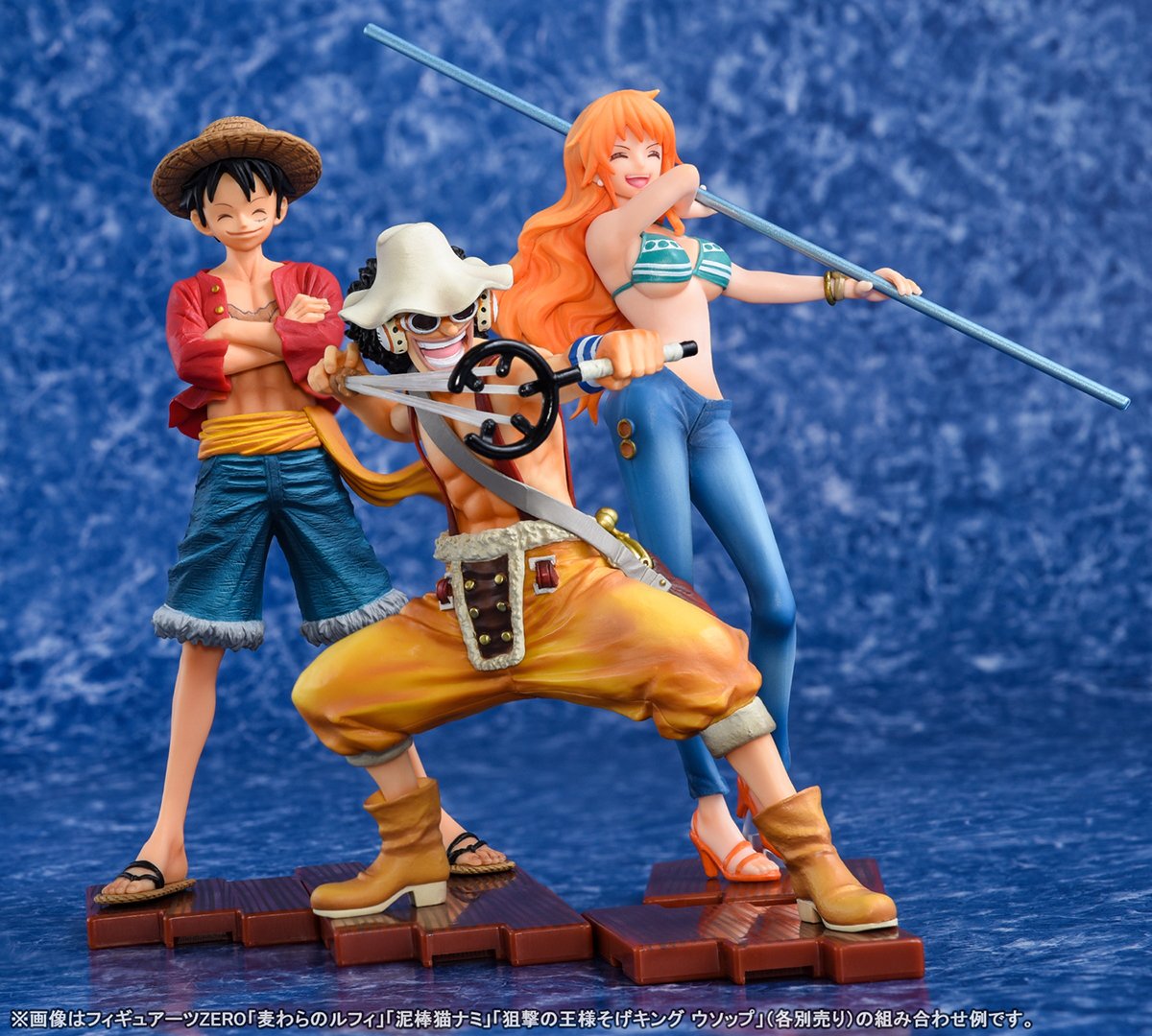 未開封 『ワンピース ウソップ 狙撃の王様そげキング フィギュアーツZERO ウソップ　フィギュア2体セット 狙撃の王様そげキング 麦わらのルフィ コミック・アニメ