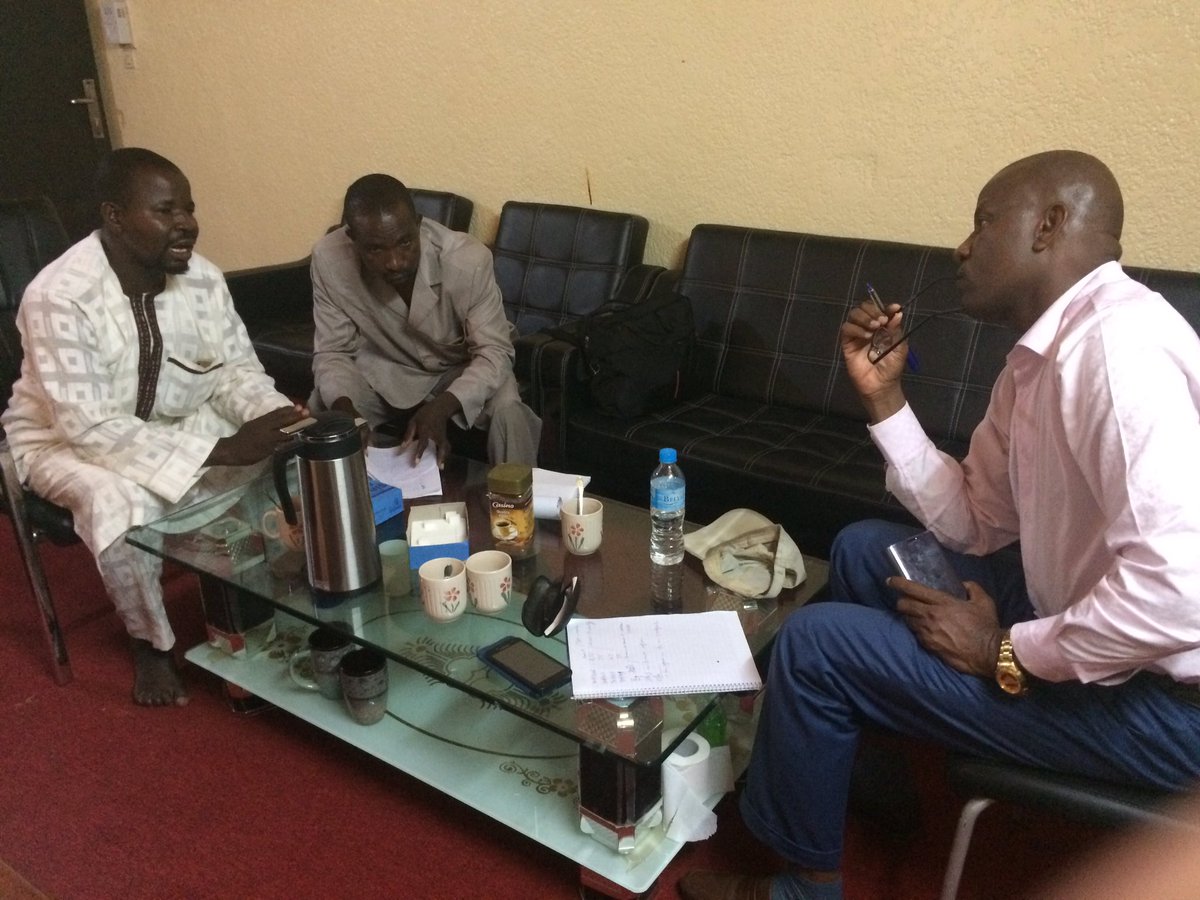 In Niger this week. Leaders of onion seed producers cooperatives presenting the positive impact of their work with <a href="/DeGrootenSlot/">De Groot en Slot</a> and Agriterra.