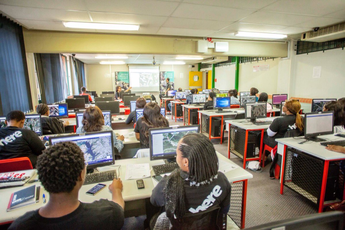 The #GirlsWhoMap19 series for August came to an end yesterday with girls from Durban, Limpopo and Uganda taking part in the Mapathon and showcasing their digital mapping skills. Thank you to everyone who participated, this is just the beginning! #HERE #womenintech #digitalmapping