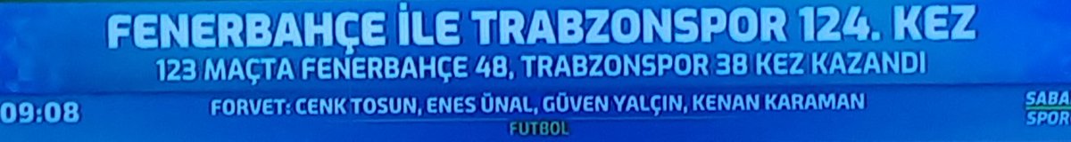 FENERBAHÇE VE TRABZON SPOR 124. KEZ KARSI KARŞIYA GELİYOR 
#fenerinmacivar #Fenerbahce 
#Trabzonspor #trabzon 
<a href="/Fenerbahce/">Fenerbahçe SK</a> <a href="/Trabzonspor/">Trabzonspor</a>