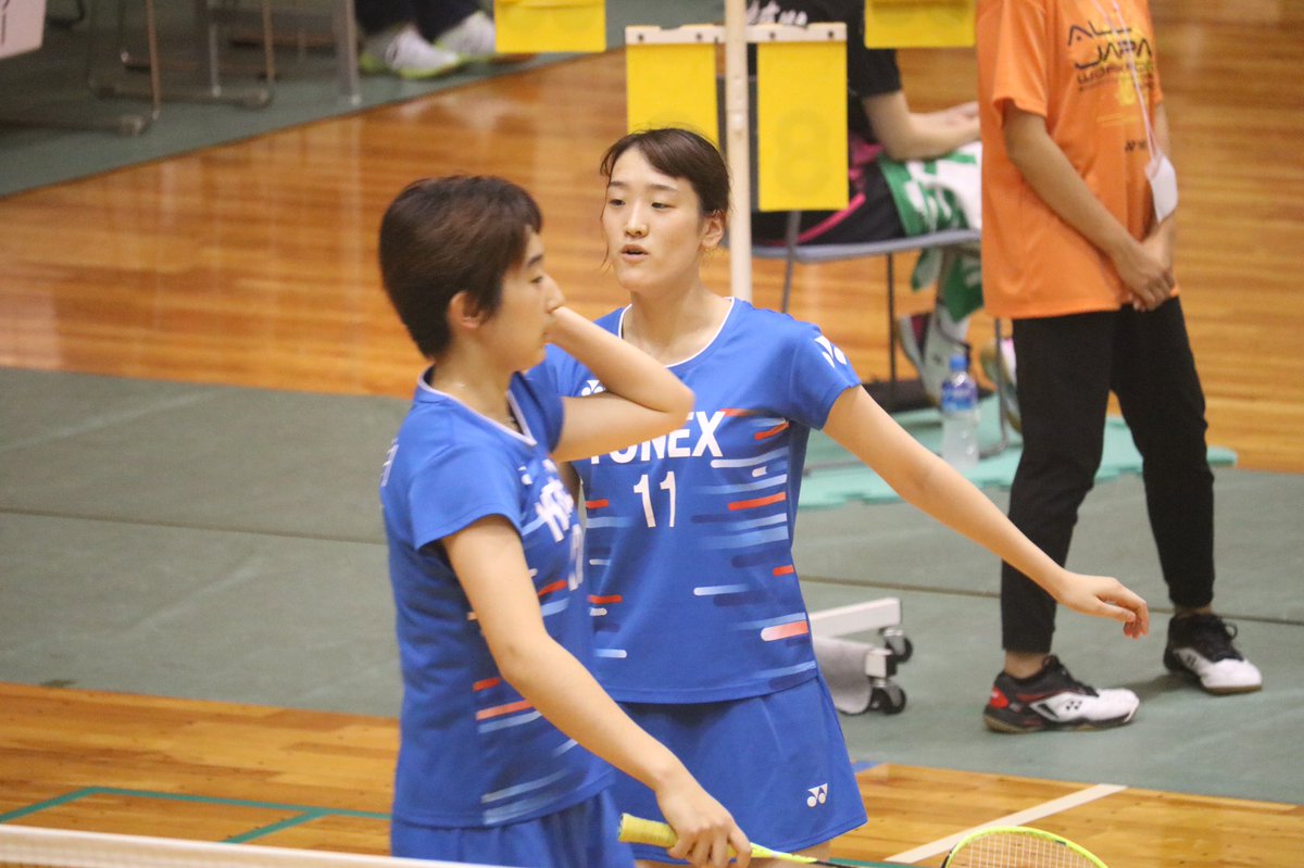 ট ইট র ひよこまめ Yonex 高橋水津 2 0 高橋明日香 水津優衣 全日本社会人バド 撮りバド