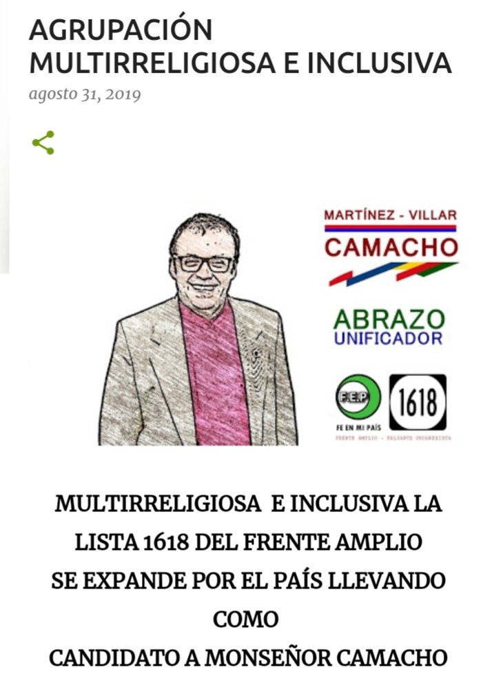sebasti51491682's tweet photo. https://t.co/g2DoVkCdFj LA  Gran REVOLUCIÓN de la ESPERANZA #Lista1618 #fep #MaestroCamacho #VamosMaestro #VotoAlMaestro #LaOlaEsperanza #AbrazoUnificador #martinezpresidente #MartinezVillar #FA #4FA #SUMATEaFEP #barriadas #PuebloAPueblo #DanielMartinezPresidente https://t.co/jQaRC9xvne