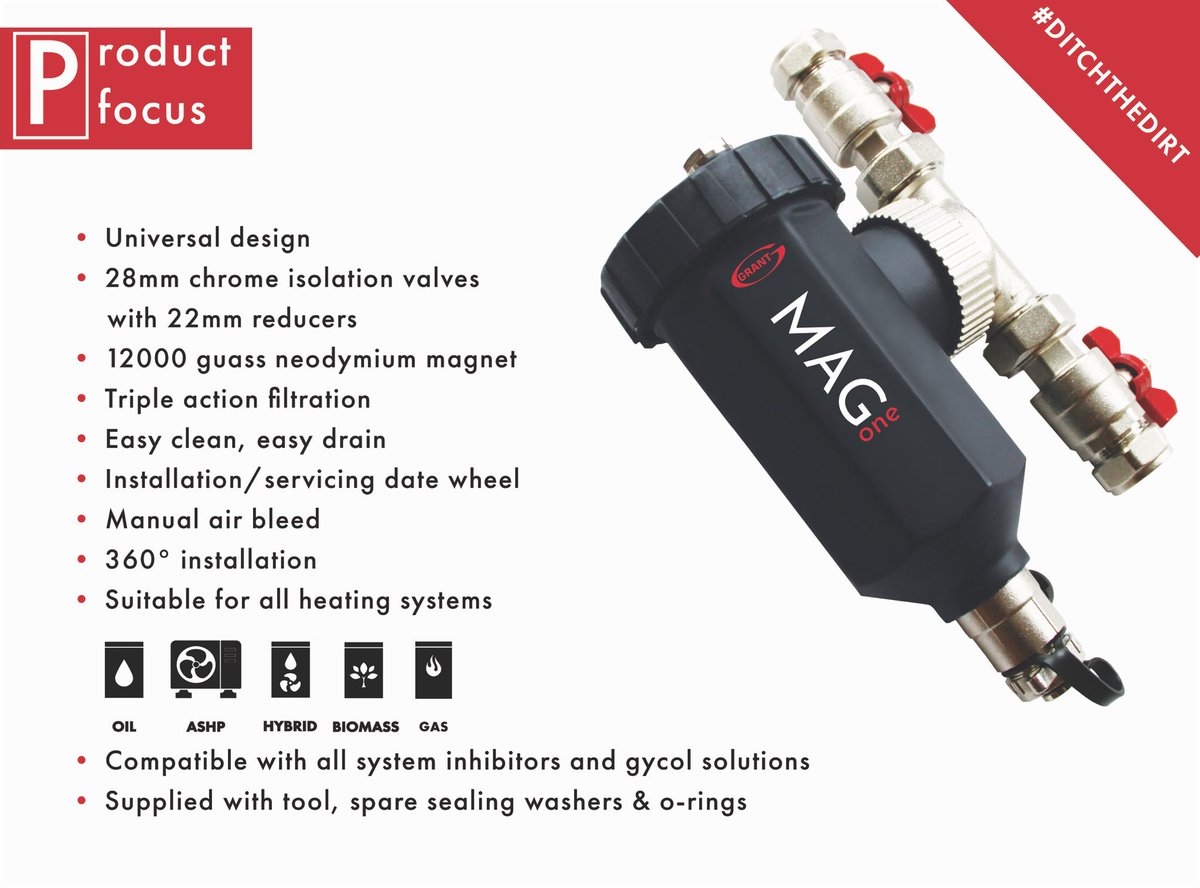 As well as kicking August off with the #BigG1Giveaway we would also like to start the heating season with a MagOne giveaway! Follow &amp; RT for your chance to win 1 of 5 Mag One filters!