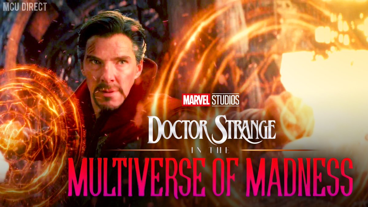 MCU_Direct's tweet photo. The script for #DoctorStrangeInTheMultiverseOfMadness is currently still being written, says actress Elizabeth Olsen! https://t.co/7WtMFXkVCY https://t.co/Qw7zGyfDMd