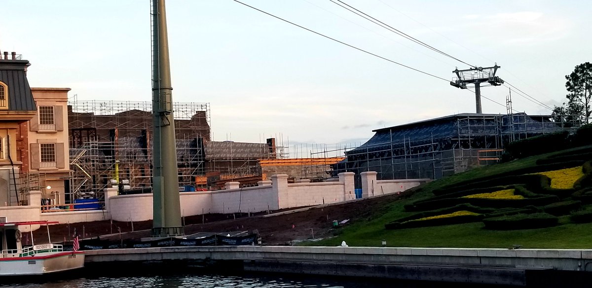 p2padventure's tweet photo. Current Remi's Ratatouille Adventure construction at Epcot's International Gateway.
https://t.co/ttErGcBiMn
#disneyconstruction #epcot #epcotconstruction https://t.co/ry9UaHiQEh