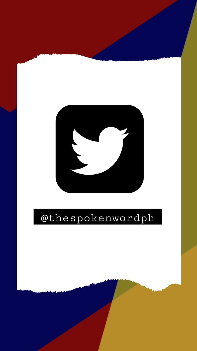 thespokenwordph's tweet photo. KINDLY FOLLOW AND FEEL FREE TO INTERACT WITH US HERE!⬇️⬇️⬇️
#SpokenWordPhilippines #SWP2019 https://t.co/eecHxbbTBY