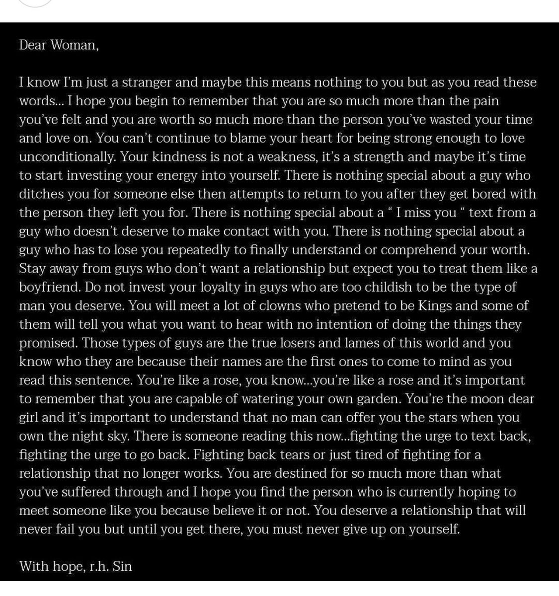 And this is the one.. the last time I’ll ever need to acknowledge the hurt and pain. My calcification to move the hell on!