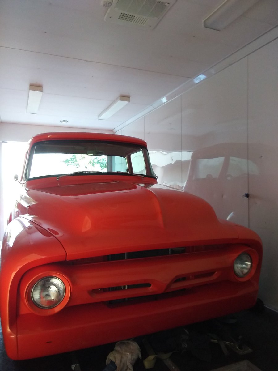 JamesDurk6's tweet photo. At work today store 406. Customer came in for a special request. Needed help securing this classic vehicle in his trailer. Was an awsome experience working with this customer who trusted home depot and myself to help him travel safe and secure to dallas. https://t.co/X8IEAa2XQW