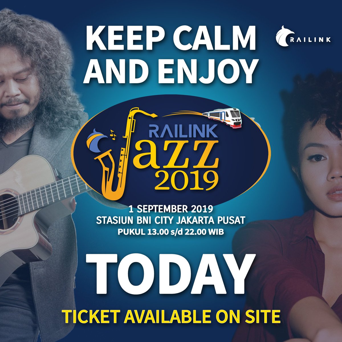Grab it fast #railinkjazz2019 #railink_jazz2019